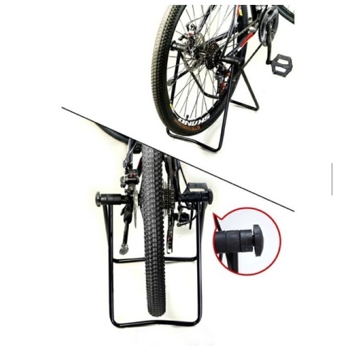 Gía sửa xe,giá cân vành chân chống xe đạp chữ U thép sơn tĩnh điện