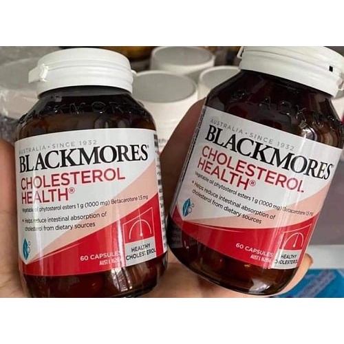 Viên uống giảm mỡ máu Blackmores Cholesterol Health 60 viên mẫu mới