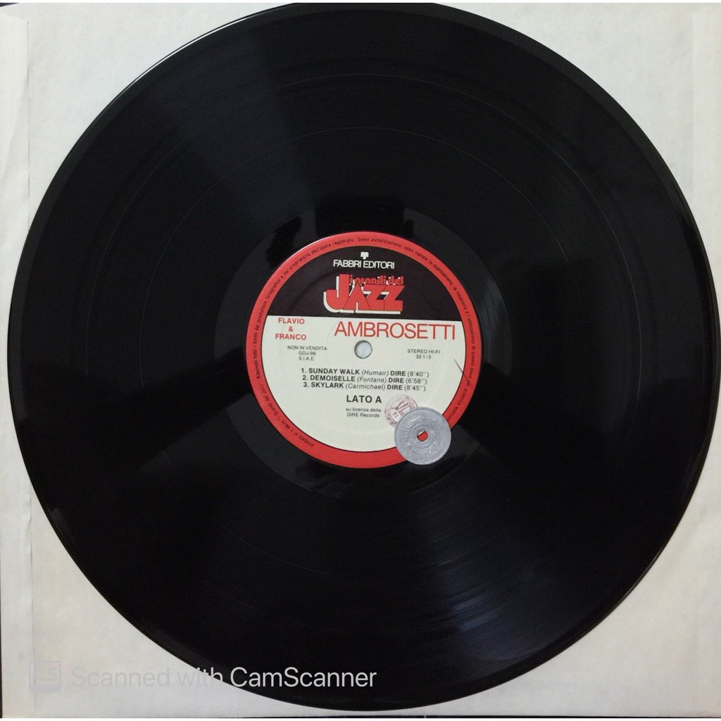 Stereomate - LP Vinyl: Flavio E Franco Ambrosetti