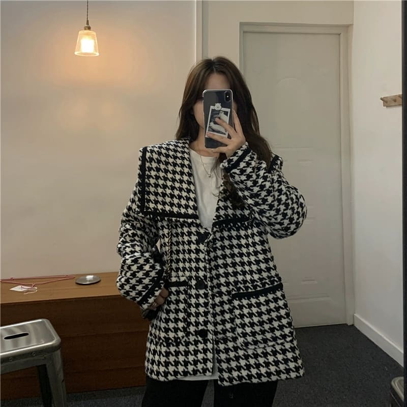 SẴN ÁO DẠ CỔ BÈO 2 LỚP DÀY DẶN ẤM ÁP | BigBuy360 - bigbuy360.vn