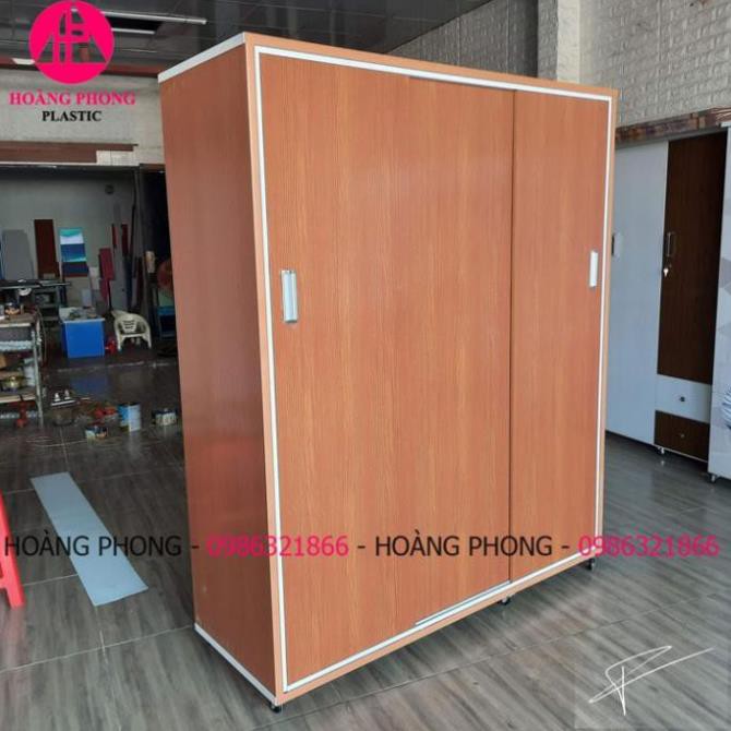 Tủ quần áo 3 cánh cửa lùa nhựa đài loan 1m2 x 1m85 ( HÀNG CAO CẤP ) Miễn phí vận chuyển