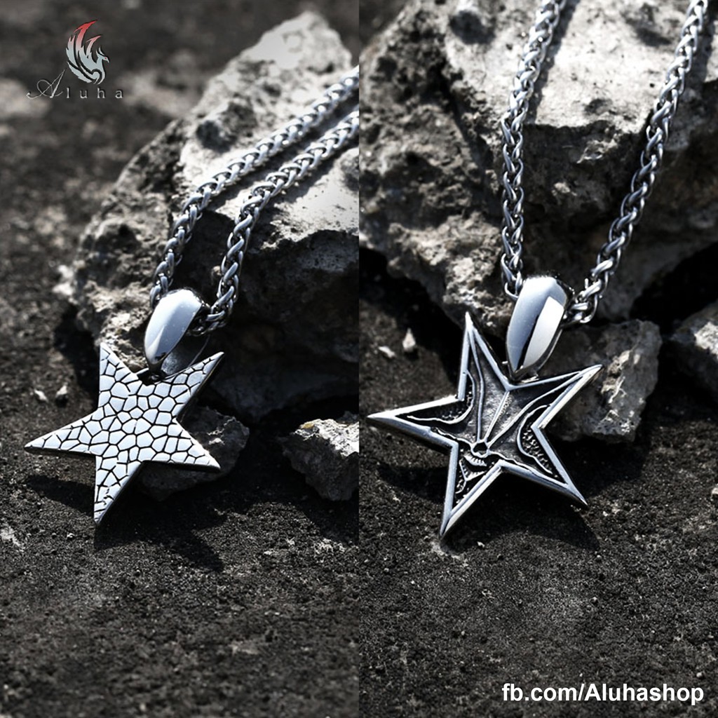 Dây chuyền Titan Starfish kiểu dáng đơn giản dễ phối đồ - NL134 - Aluha