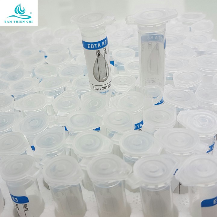 Ống nghiệm kháng đông EDTA nhi 0.5ml HTM hộp 100 tube
