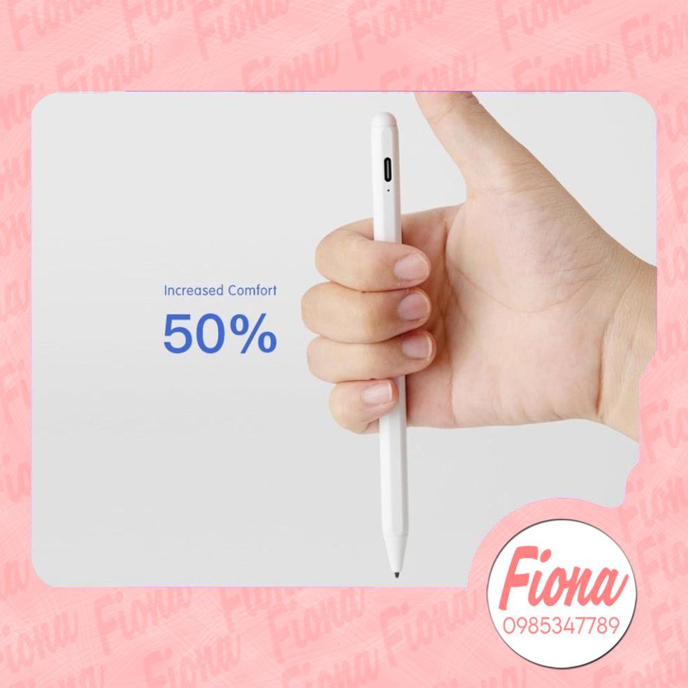 Bút Cảm Ứng WiWu Pencil Pro Cho iPad Viết Vẽ Nghiêng Hơn 60 Độ, Chống Tì Tay, Hít Vào Ipad Hàng Chính Hãng Wiwu