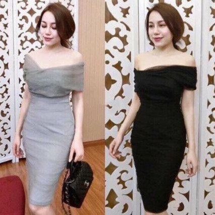 Combo đầm ôm nữ.