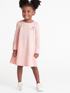 Đầm tay dài Old Navy bé gái
