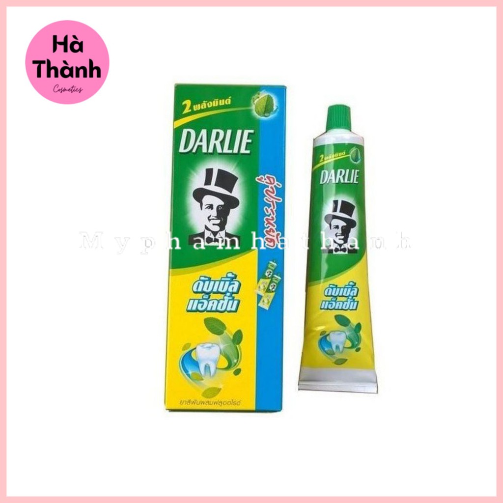 Kem Đánh Răng Ông Tây Darlie 225gr Thái Lan Chắc Khỏe Trắng Sáng Làm Sạch Mảng Bám Bảo Vệ Men Răng - HT146