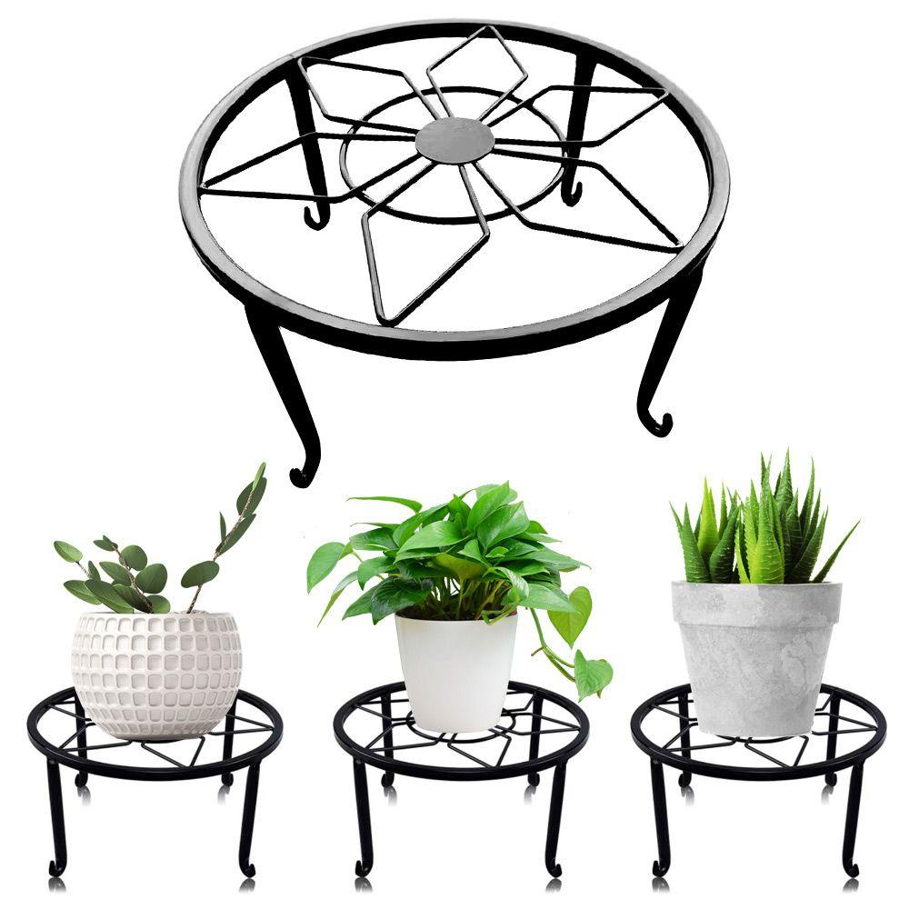 Giá Đỡ Chậu Cây Hình Tròn Dùng Trang Trí Sân Vườn