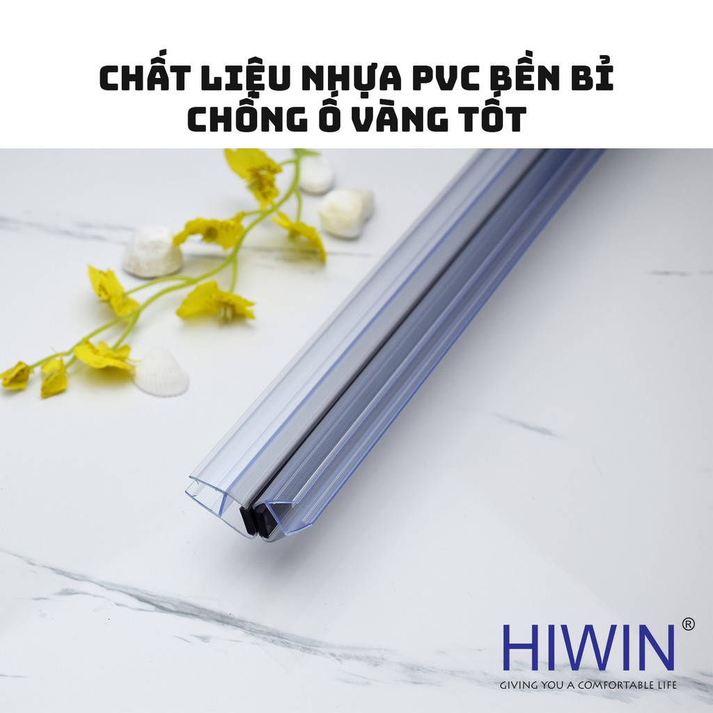 Gioăng từ 135 độ mở ngoài cabin tắm màu đen Hiwin SP-055