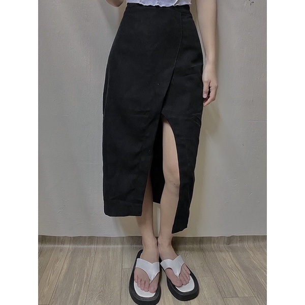 Chân váy dáng dài xẻ tả hot hit (Ảnh thật) | BigBuy360 - bigbuy360.vn