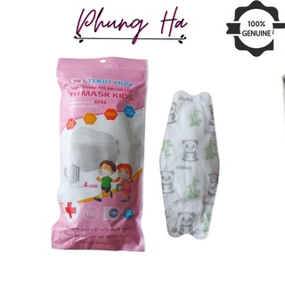 Túi 10 cái khẩu trang y tế kf94 trẻ em tuấn huy