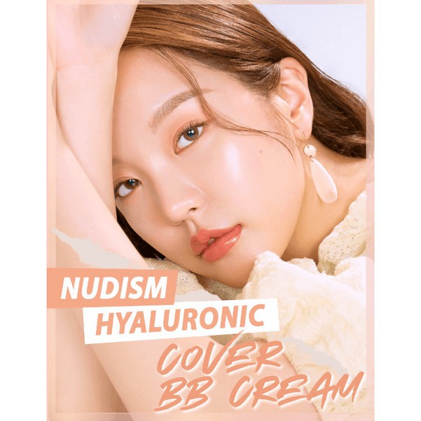 Kem nền Clio NUDISM Hyaluronic Cover BB Cream 50ml