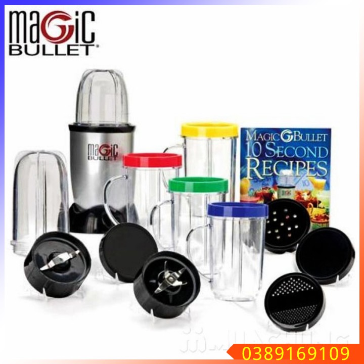 Máy xay sinh tố Magic Bullet loại 1 chính hãng xay ép đa năng mọi thứ chỉ trong chưa đến 10 giây