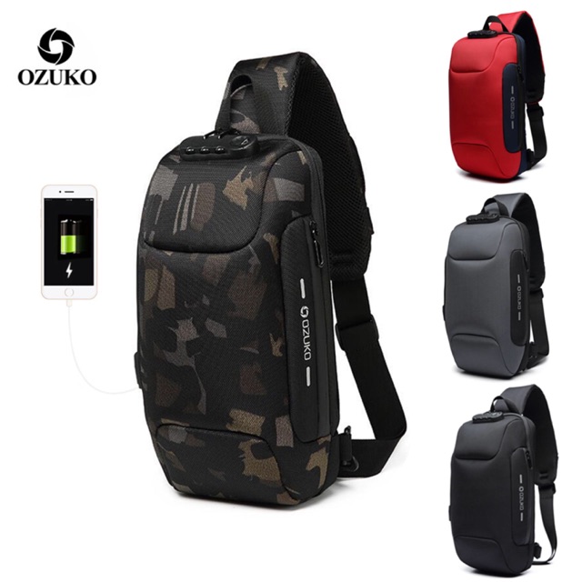 Túi xách bảo mật chống thấm nước ozuko