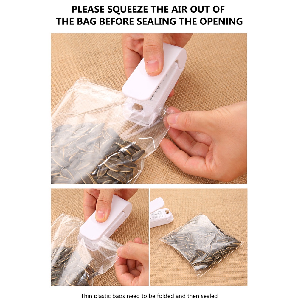 Máy Hàn Miệng Túi Nhựa Mini Cầm Tay Tiện Dụng Cho Nhà Bếp