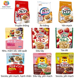 Ngũ cốc calbee nhiều vị