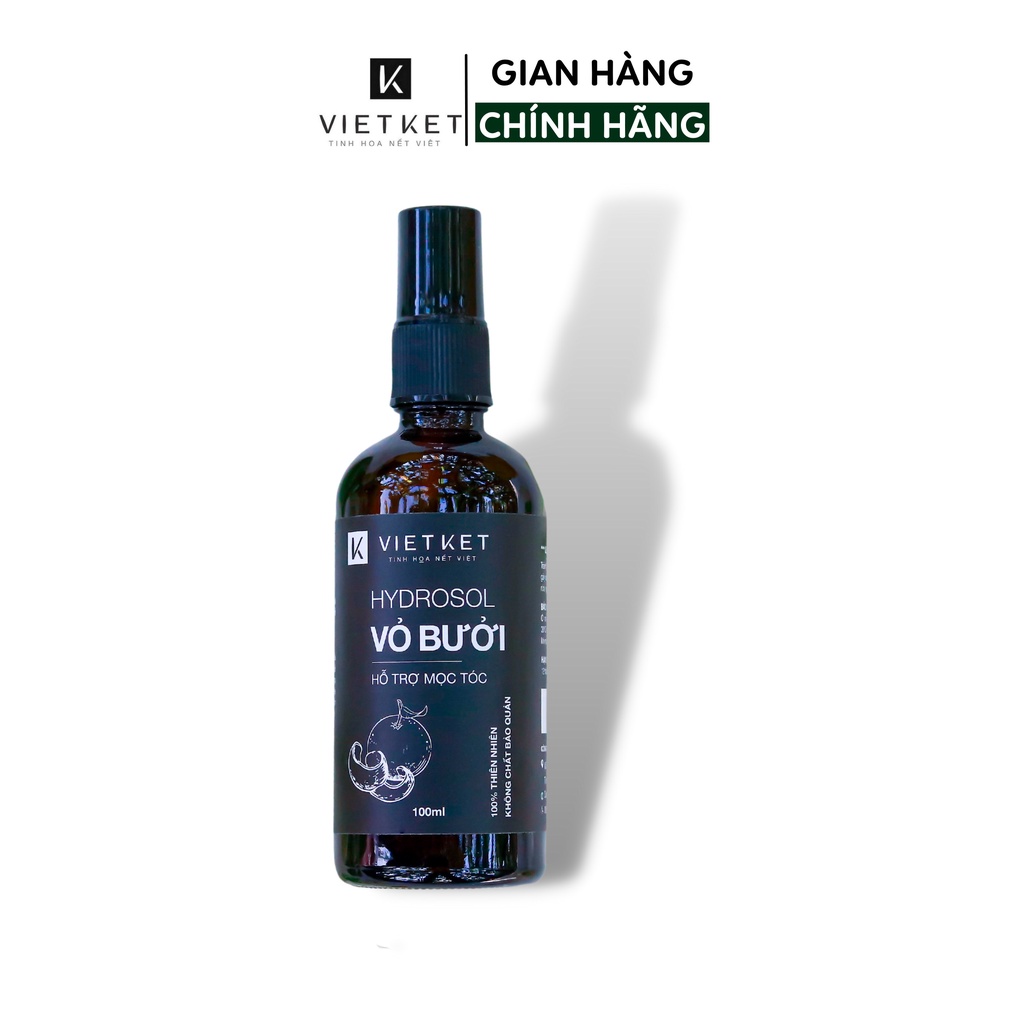 Tinh Dầu Vỏ Bưởi VIET KET Giúp Mọc Tóc Nhanh, Hết Rụng Tóc, Giúp Tóc Mềm Mượt 100ml