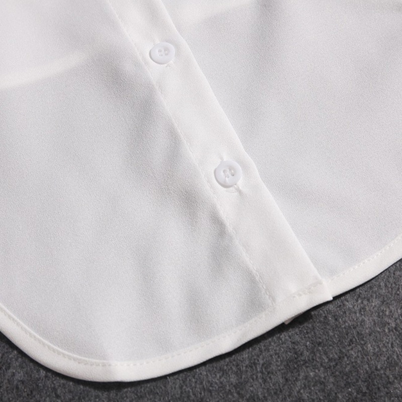 Áo Sơ Mi Chiffon Cổ Bẻ In Họa Tiết Chú Lừa Có Thể Tháo Rời Thời Trang Cho Nữ