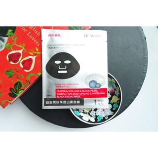 Mặt Nạ Đen DR MORITA Platinum Colloid 1 Miếng Lẻ