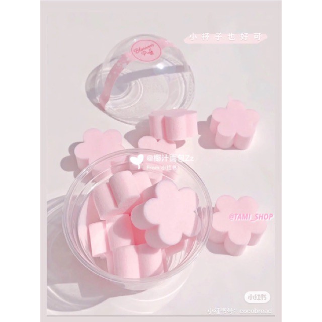 [Beman123]  [ CÓ BILL ] MÚT TÁN ETUDE HOUSE HEART BLOSSOM MY BEAUTY TOOL MERINGUE PUFF