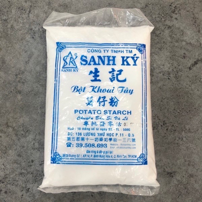 Bột khoai tây Sanh Ký 500g