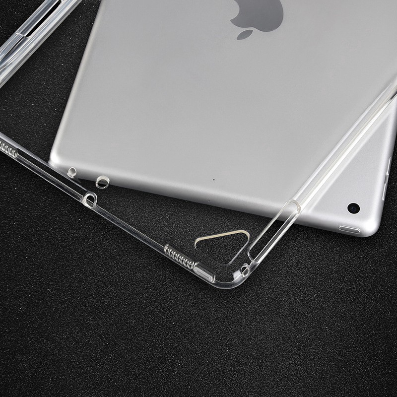 Transparent iPad TPU Casing with Pen Slot For 9.7 iPad 2017/2018 10.2 7th iPad Air1 Air2 Air3 Pro 9.7 10.5 11 Mini 12345 | BigBuy360 - bigbuy360.vn