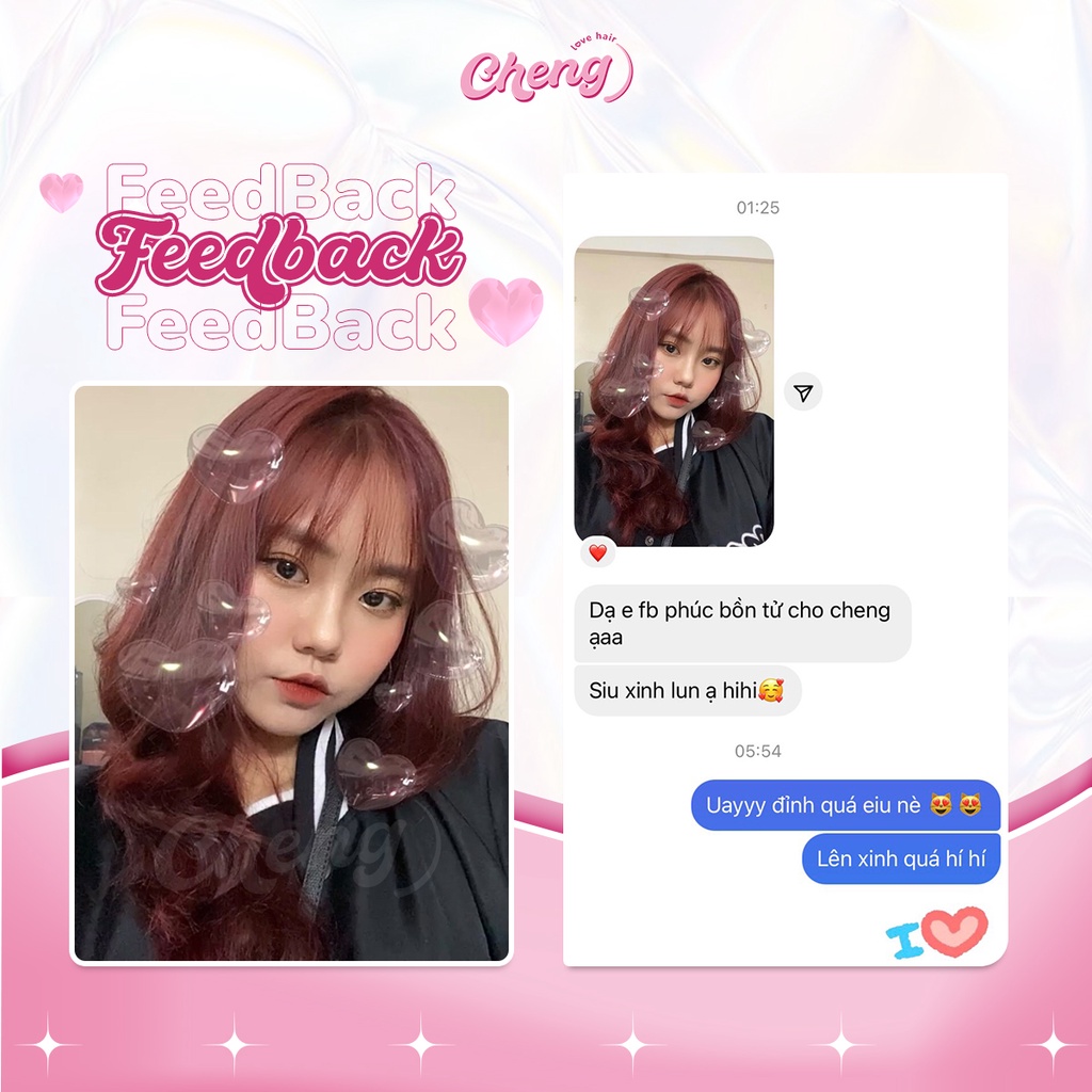 Thuốc Nhuộm Tóc Màu PHÚC BỒN TỬ Không Tẩy | Chenglovehair, Chenglovehairs