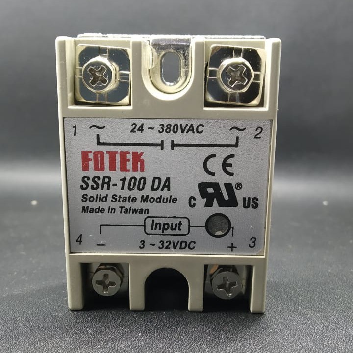 Rơ Le Bán Dẫn Fotek Ssr 100a Ssr100-Da | BigBuy360 - bigbuy360.vn