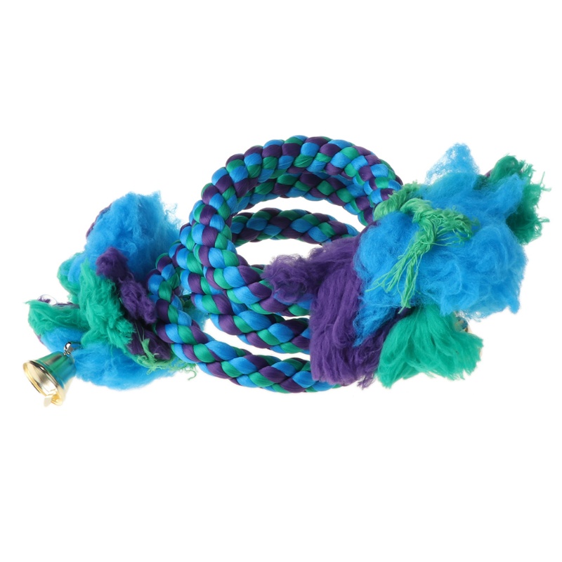 Võng Đứng Bằng Cotton Nhiều Màu Sắc Cho Vẹt