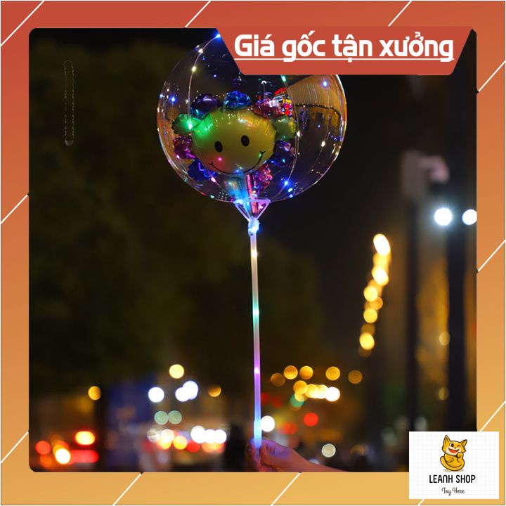 Bóng bay galaxy đèn led siêu phát sáng nhiều màu siêu dày