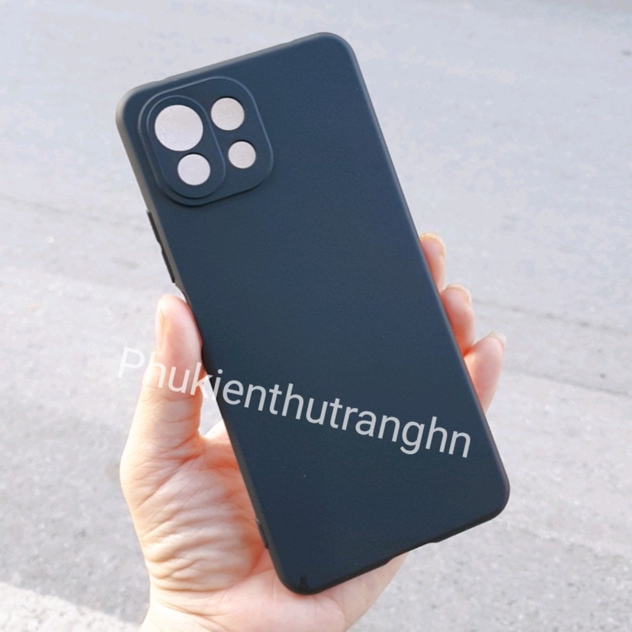 Ốp lưng Xiaomi Mi 11 Lite/ Xiaomi 11 Lite 5G NE dẻo đen chống bám vân tay, có gờ nhô cao bảo vệ camera