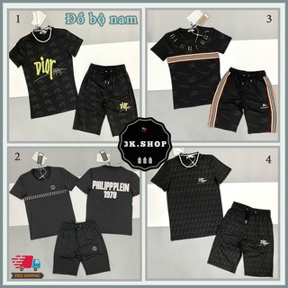 Đồ bộ nam mùa hè❤️SALE❤️Đồ bộ nam bộ hè thể thao cao cấp chất liệu vải co giãn thoáng mát dễ chịu không nhăn nhàu