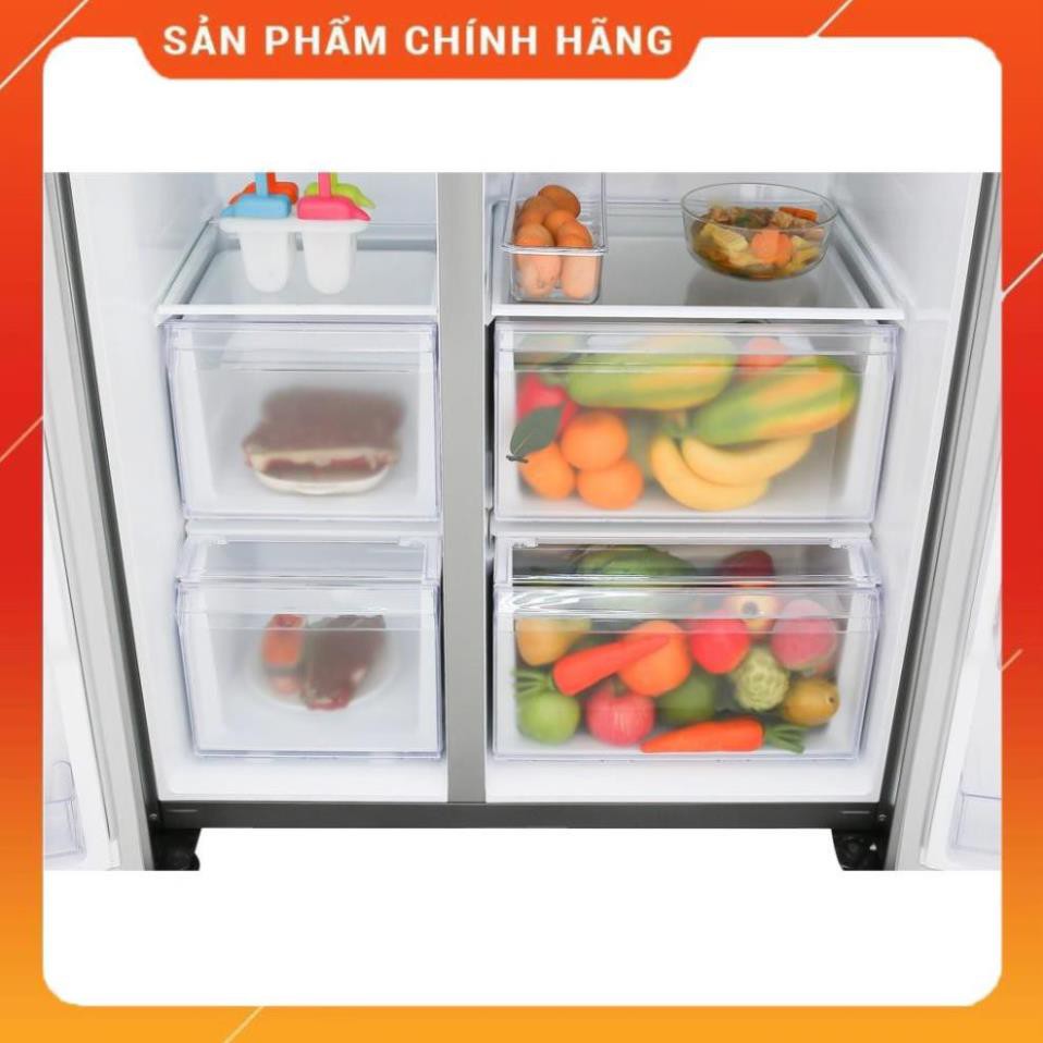 [ FREE SHIP KHU VỰC HÀ NỘI ] Tủ lạnh Samsung side by side RS62R5001M9/SV BM