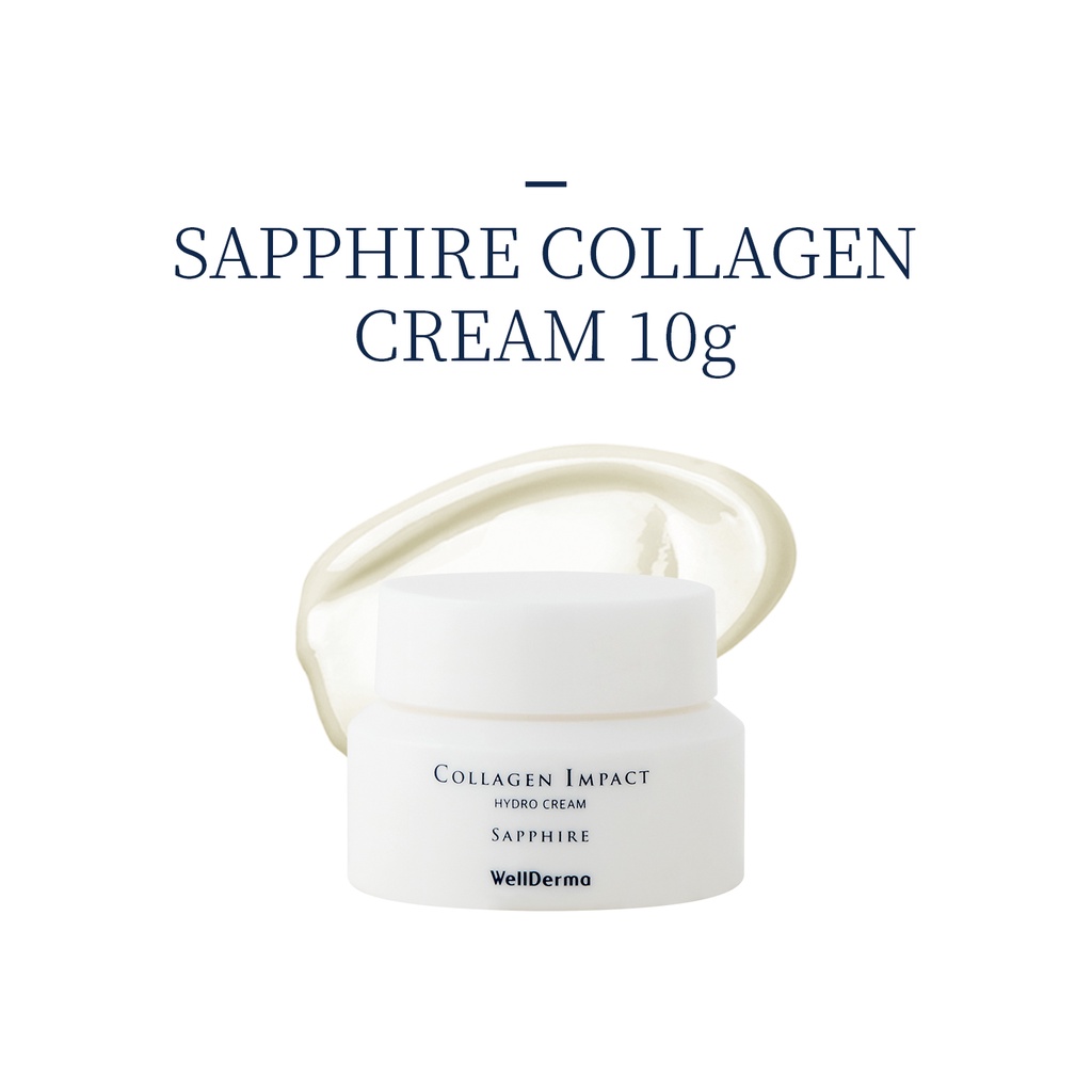 Bộ 3 sản phẩm cơ bản mini WellDerma Sapphire Collagen Impact Mini Edition