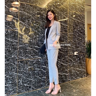 Áo vest text đũi công sở