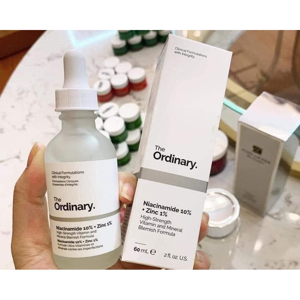Tinh Chất Mờ Thâm Mụn & Làm Sáng Da Niacinamide 10% + Zinc 1% The Ordinary - HÀNG CHÍNH HÃNG