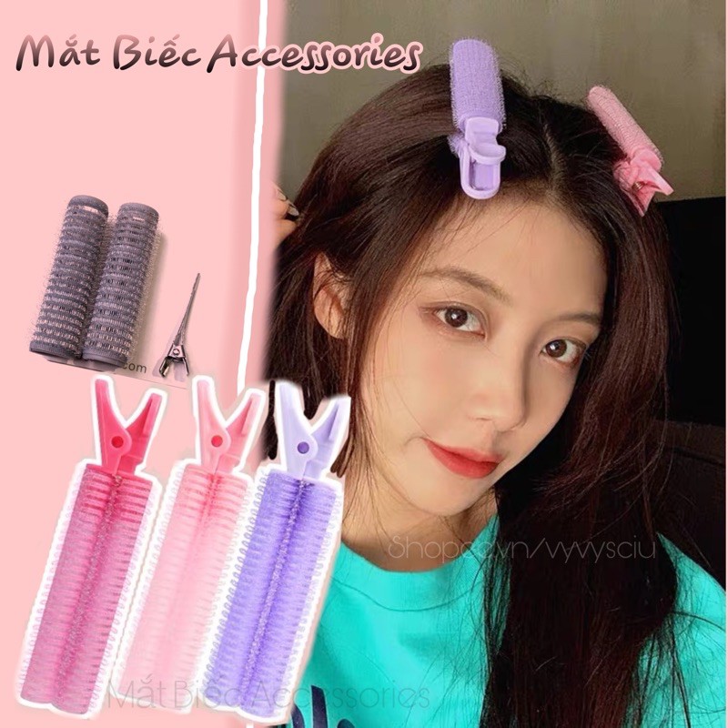 Kẹp Phồng Chân Tóc Mái Tự Dính/ Uốn mái thưa Hàn Quốc