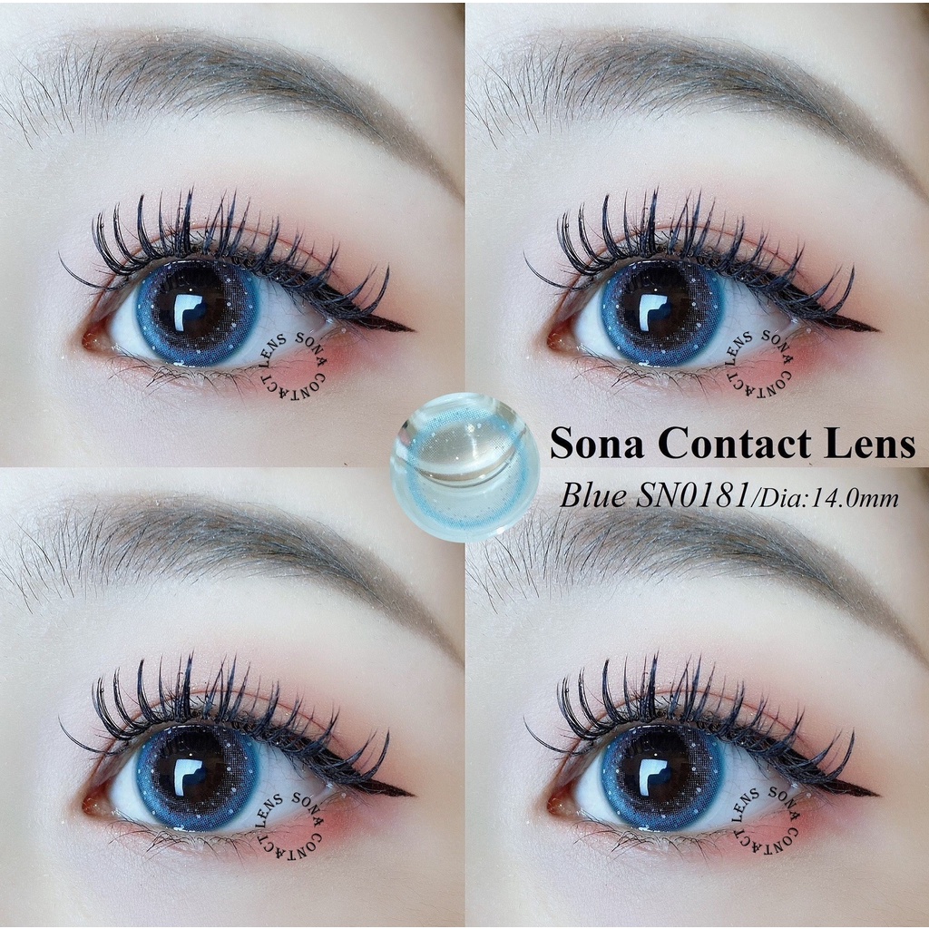 Lens BLUE SN-181 (kính áp tròng Sona Hàn Quốc)