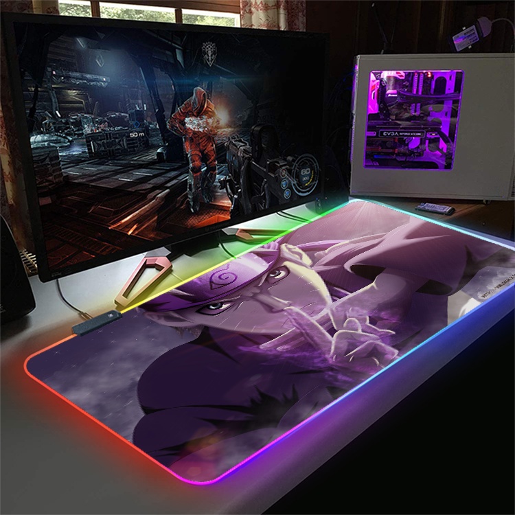 Tổng Hợp Lót Chuột, Pad Chuột LED RGB CUSTOM Size Lớn 80x30 - 90x40CM FUGEAR