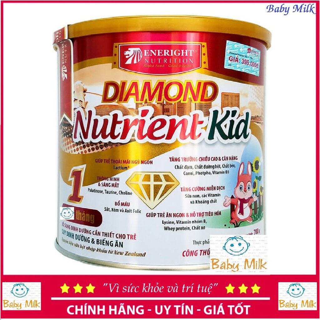 Sữa bột Diamond Nutrient Kid 1 (700g và 900g) (Date Mới Nhất)