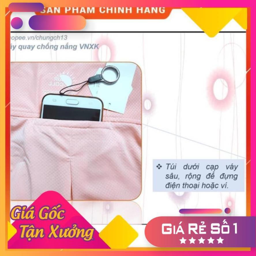 &lt;HÀNG ĐẸP&gt;VÁY QUÂY CHỐNG NẮNG THÔNG HƠI THOÁNG MÁT