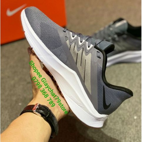 Giày Nike Running Quest 3 2020 Xám Men's [Chính Hãng - FullBox] Giaychat79store