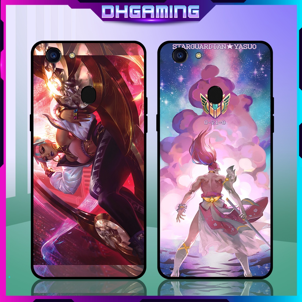 Ốp điện thoại F5 - F5 YOUTH - F7 in game liên minh Yasuo Vệ binh tinh tú & Qiyana true damage 2 -  D