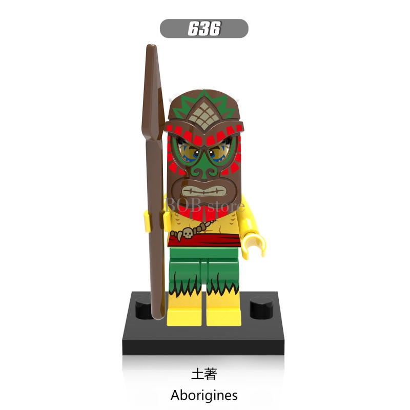 Bộ Lego Xếp Hình Pharaoh Tutankhamen Ai Cập