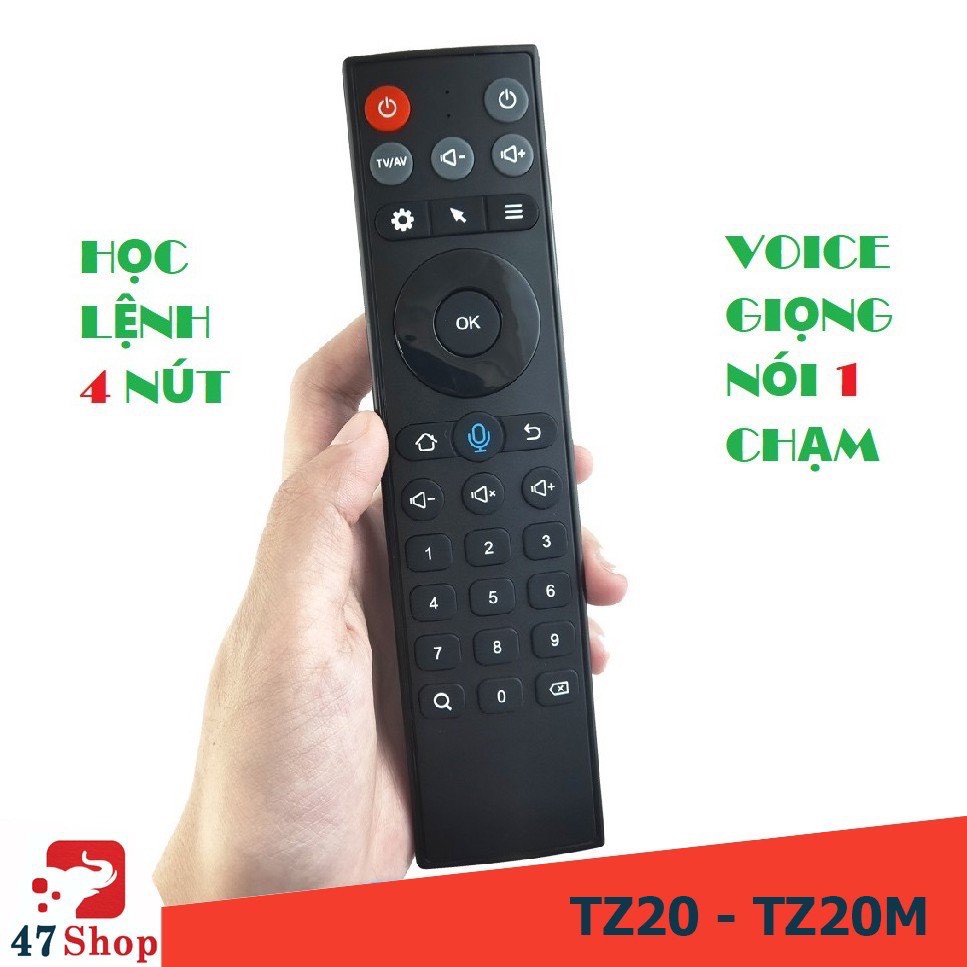 Remote Mouse Air Voice TZ20 - Điều khiển chuột bay tìm kiếm giọng nói học lệnh