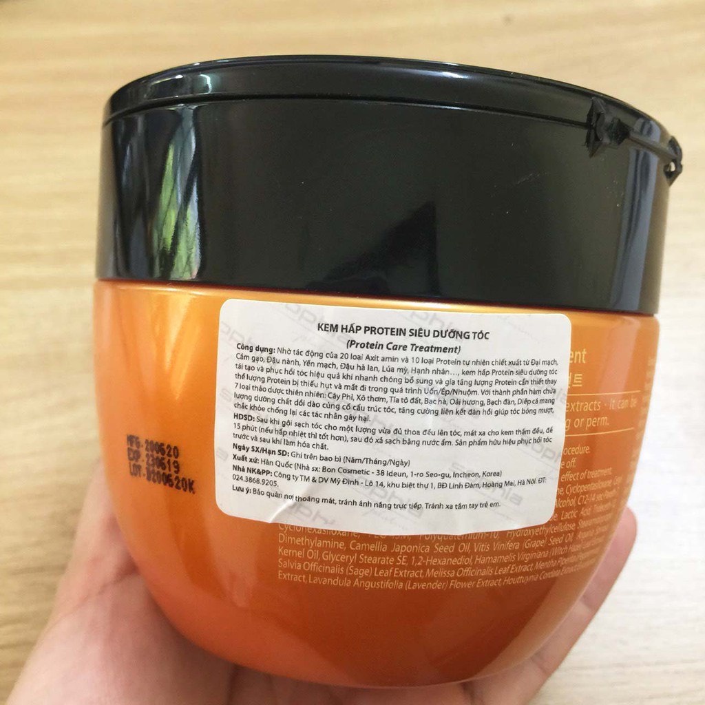 Kem Hấp Ủ tóc Sophia Protein siêu dưỡng tóc, phục hồi tóc hư tổn từ sâu bên trong 450ml hàng chính hãng