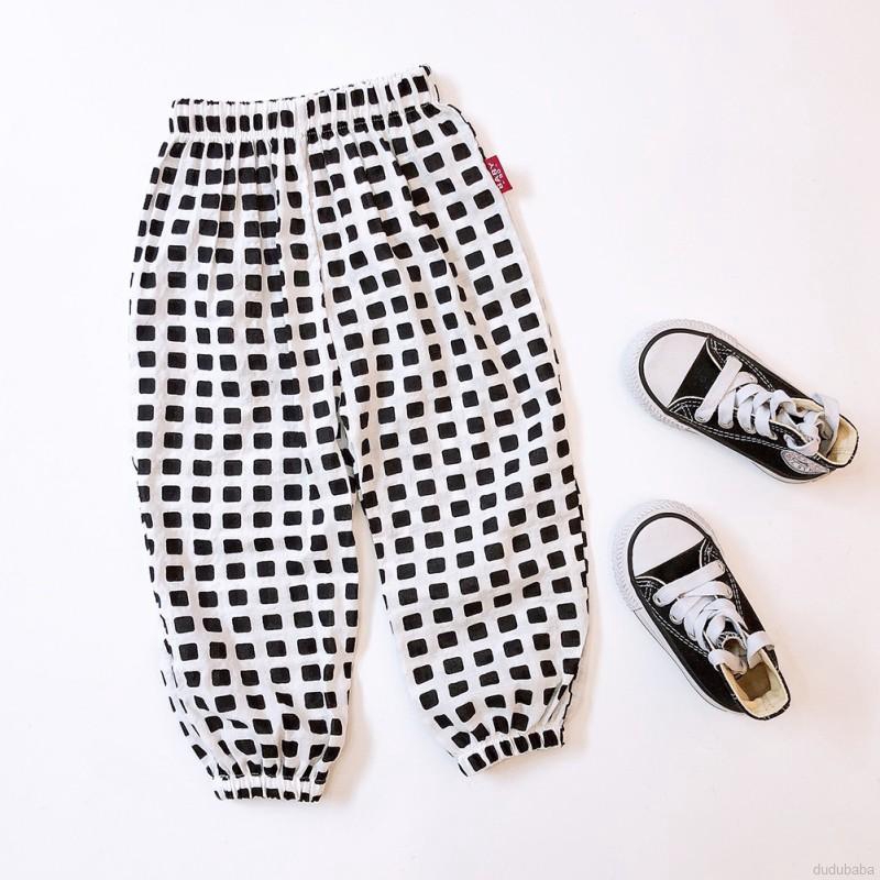 Quần Dài Cotton Chống Muỗi Cho Bé 1-6 Tuổi