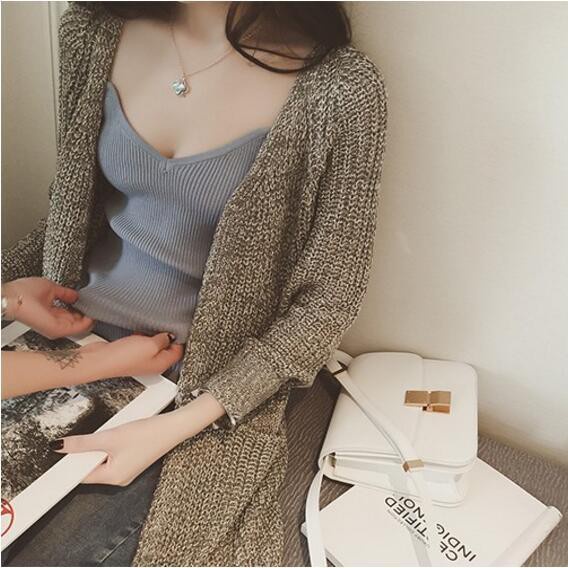 Áo Hai Dây Ôm Dáng Phong Cách Hàn Quốc Đơn Giản Cho Nữ