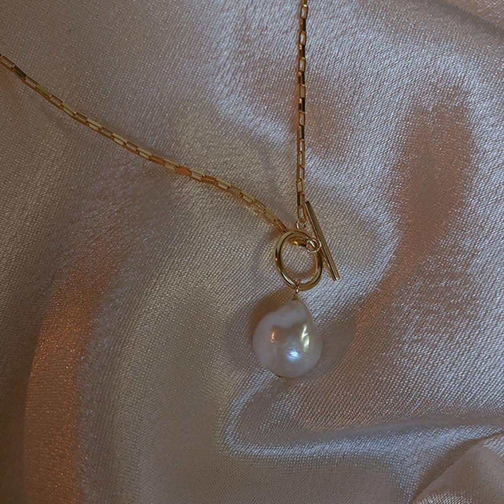 Vòng cổ Mạ Bạc 925 Mặt Hình Học Thời Trang