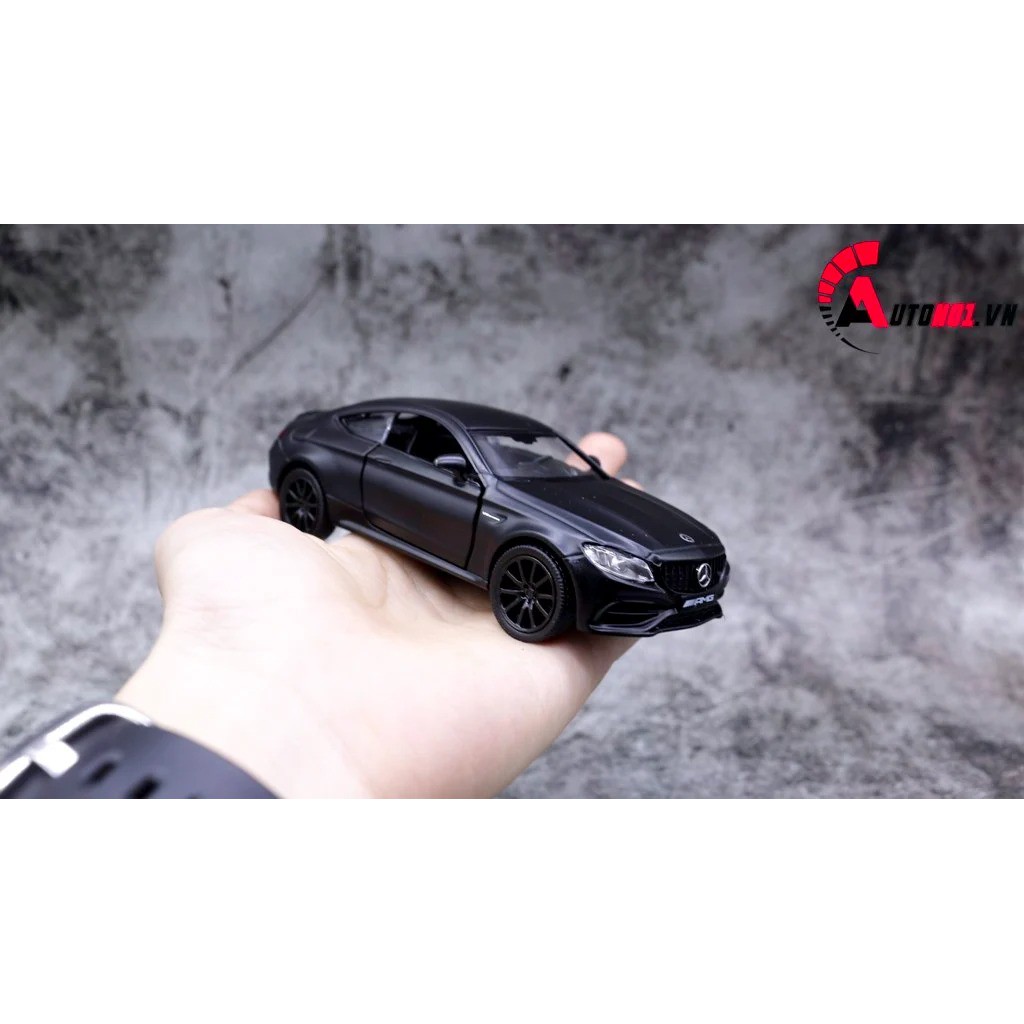 MÔ HÌNH XE MERCEDES BENZ C63S AMG COUPE BLACK 1:36 SCALE MODEL 7589